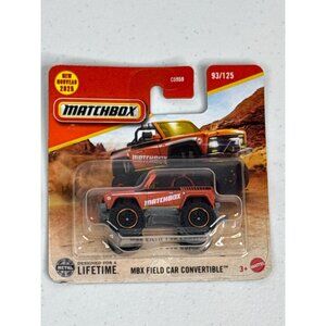Matchbox Car MBX Field Car Convertible Toy Race Cars Kids Diecast Metal 2025